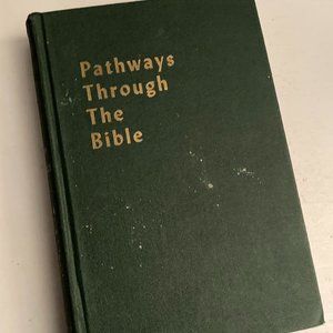 Rare book Pathways Through the Bible 1957 Hard Cover Out of Print